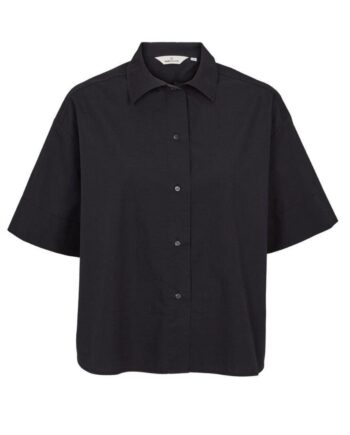 Basic Apparel Skjorte Vilde Black