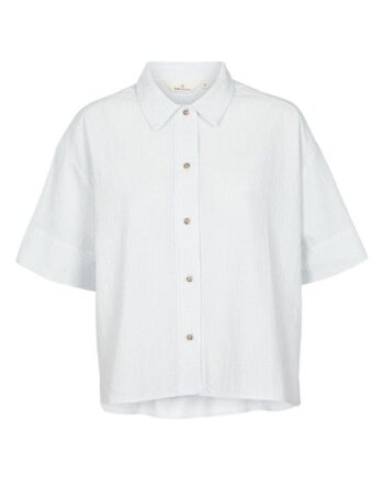 Basic Apparel Skjorte Vilde Cashmere Blue