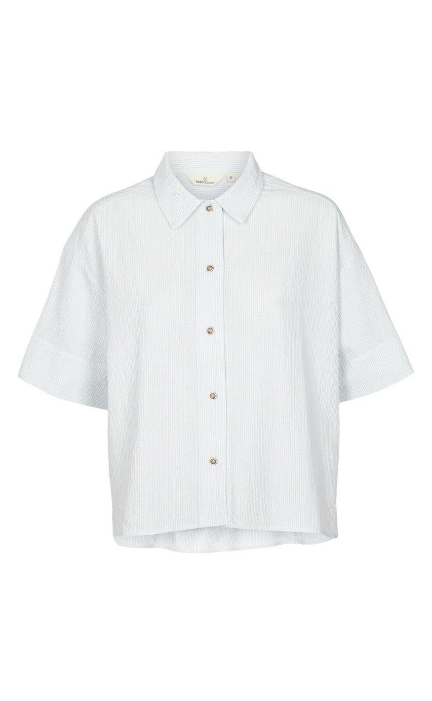 Basic Apparel Skjorte Vilde Cashmere Blue