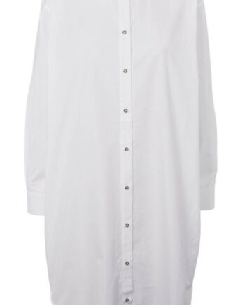 Basic Apparel Skjortekjole Vilde Bright White