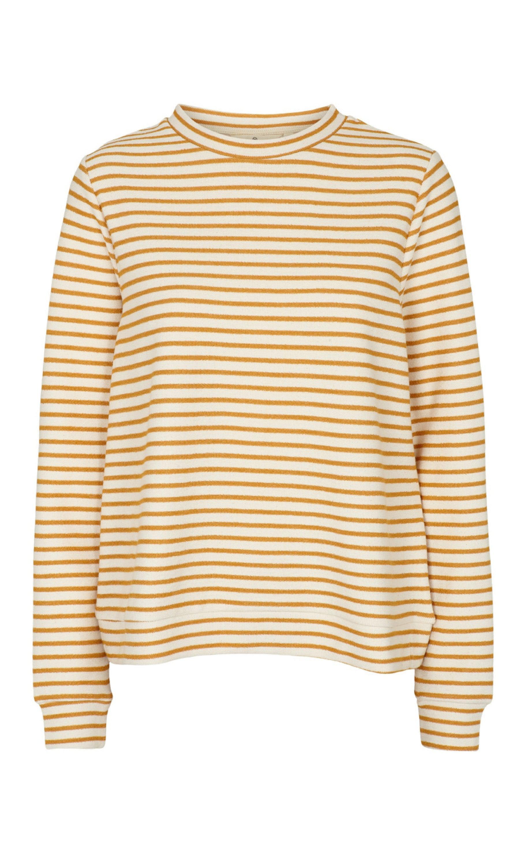 Basic Apparel Sweatshirt Vendela Inca Gold   Off White