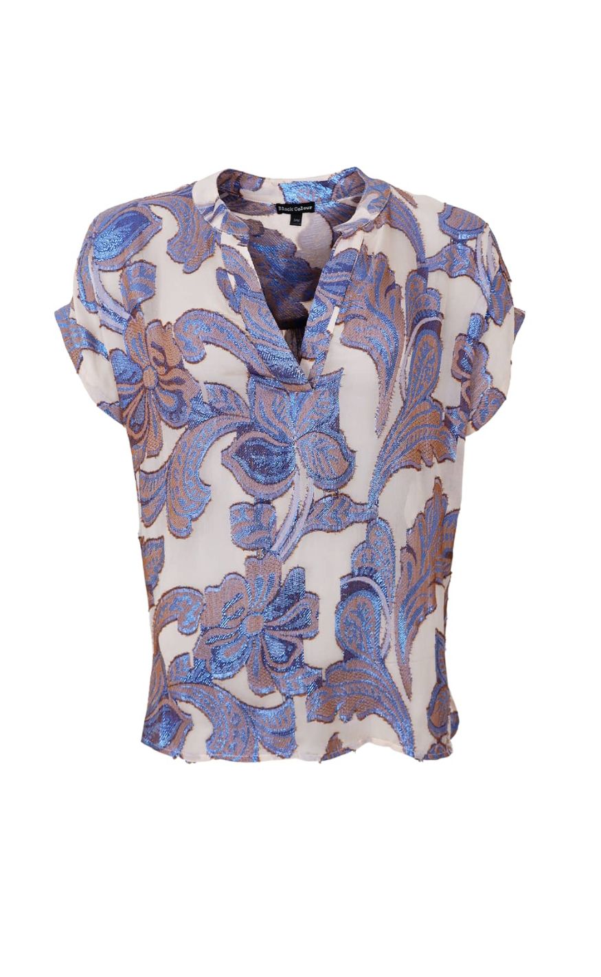 Black Colour Bluse Kenzie Ss Blue
