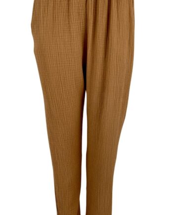 Black Colour Bukser Dune Camel