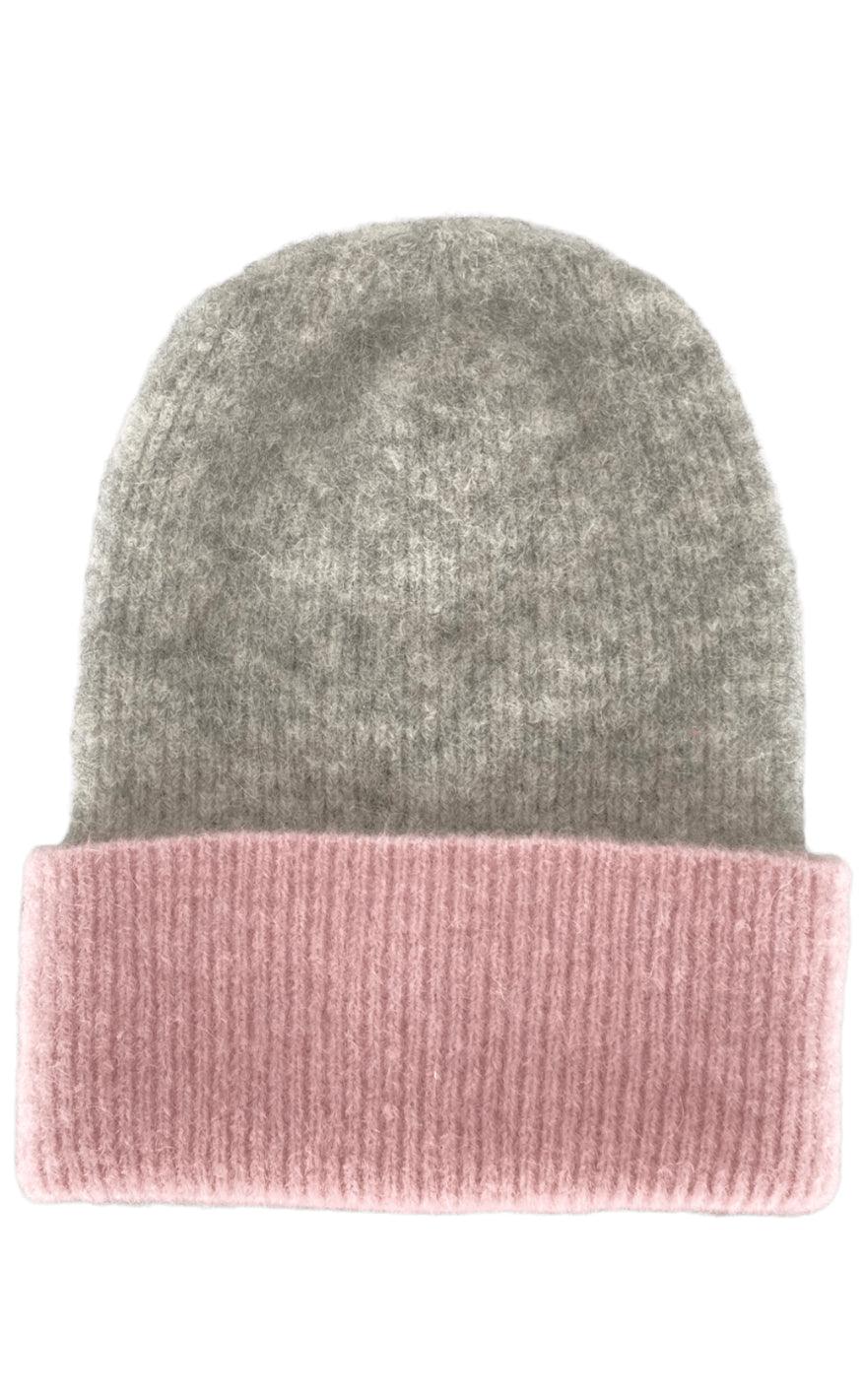 Black Colour Hat- Ginger Grey