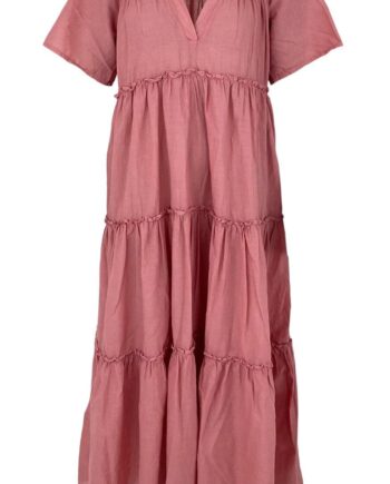 Black Colour Kjole Adelaine Antique Rose
