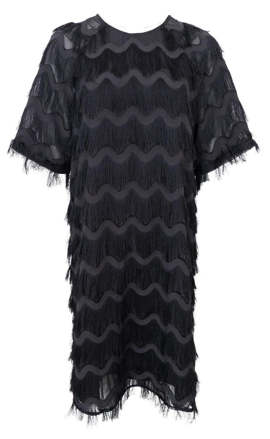 Black Colour Kjole Gatsby Black