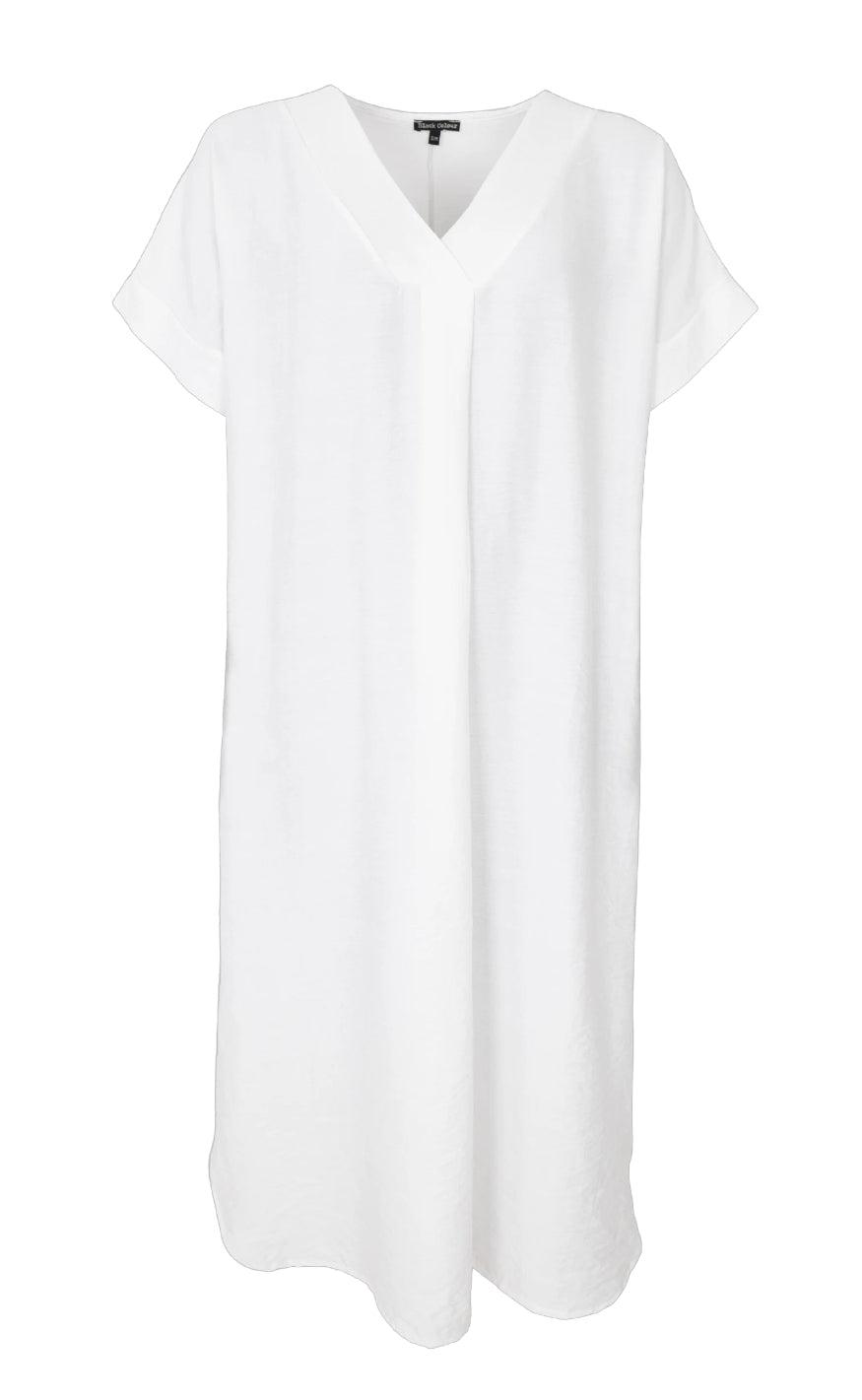 Black Colour Kjole Samos White