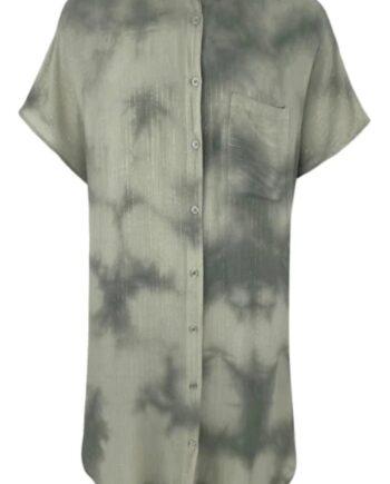 Black Colour Skjorte Aysa Batik Army