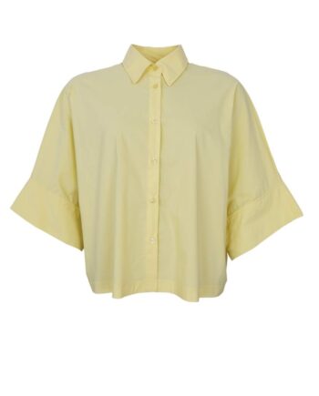 Black Colour Skjorte Davina Loose Lt  Yellow