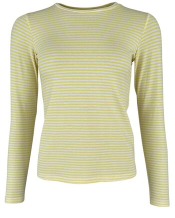 Black Colour  -shirt Polly Striped Yellow