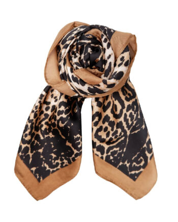 Black Colour Tørklæde Rani Leo Mini Camel