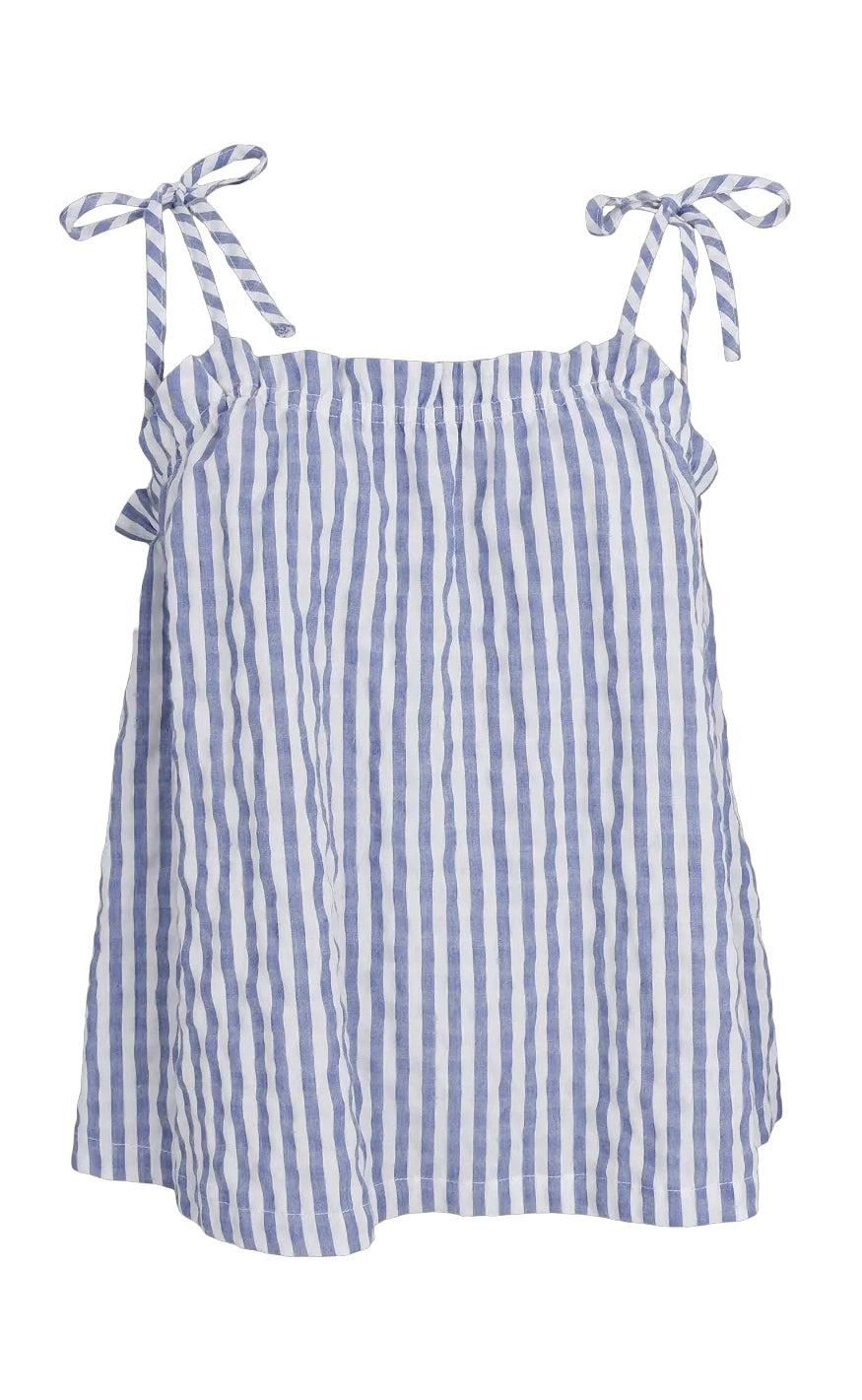 Black Colour Top Selma Blue