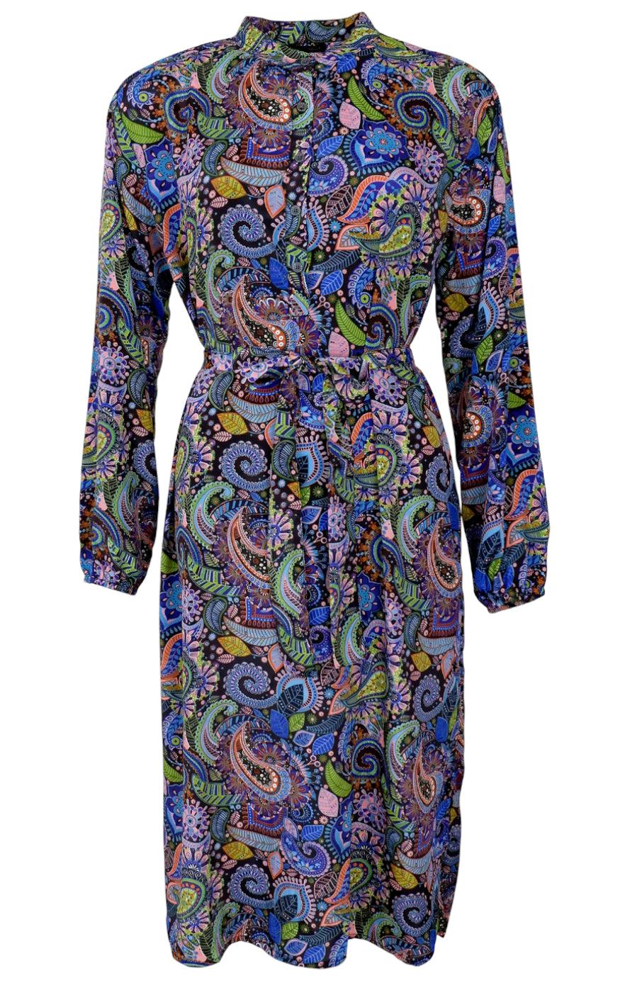Black Colour Tunika Luna Jungle Blue