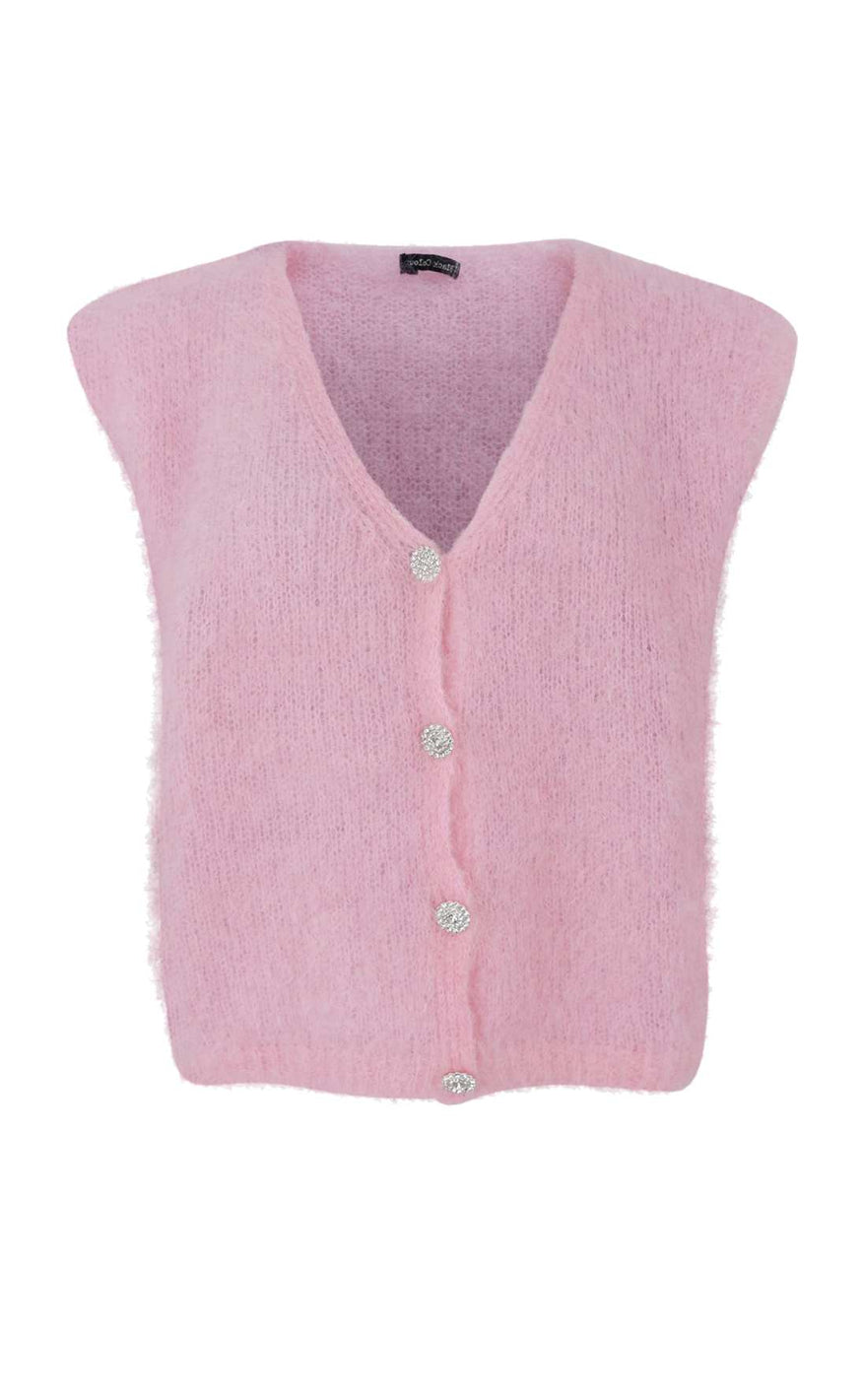 Black Colour Vest Bjoerk Rose