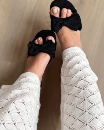 Chosen Stiletter Line Bow Black