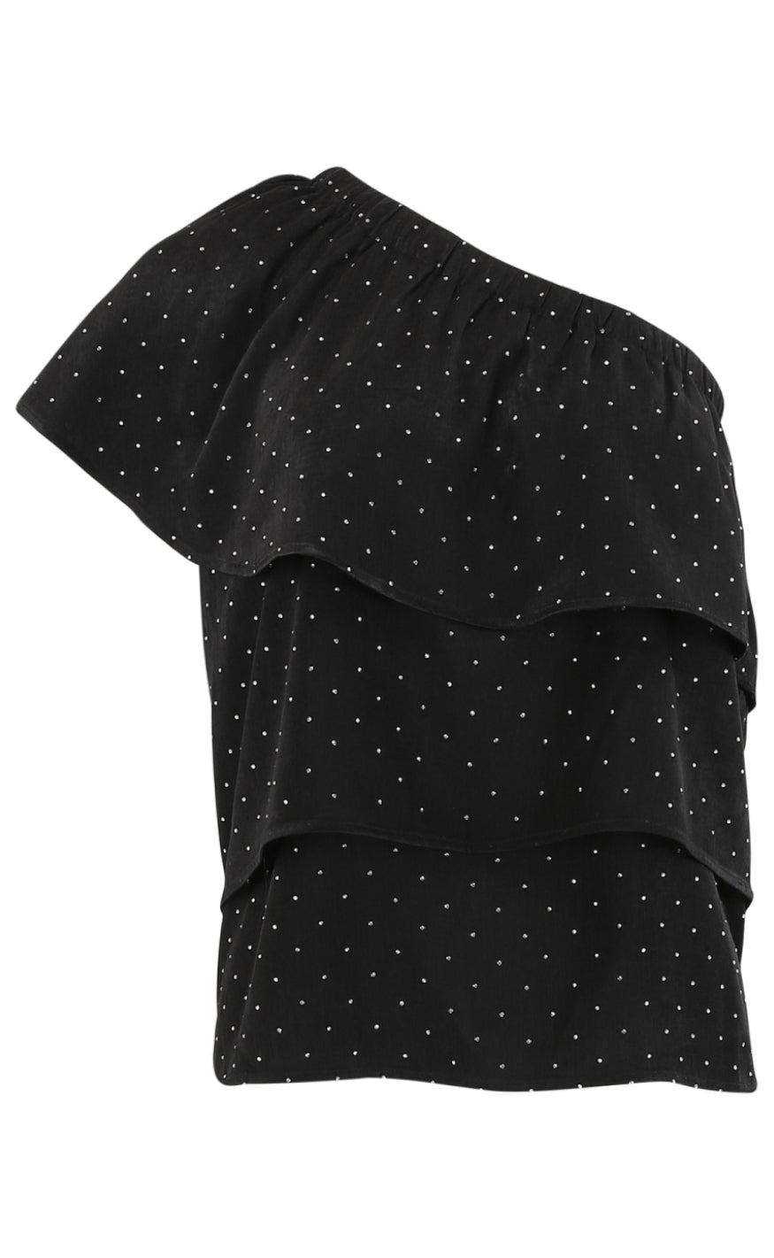 Continue Bluse Bianca Black