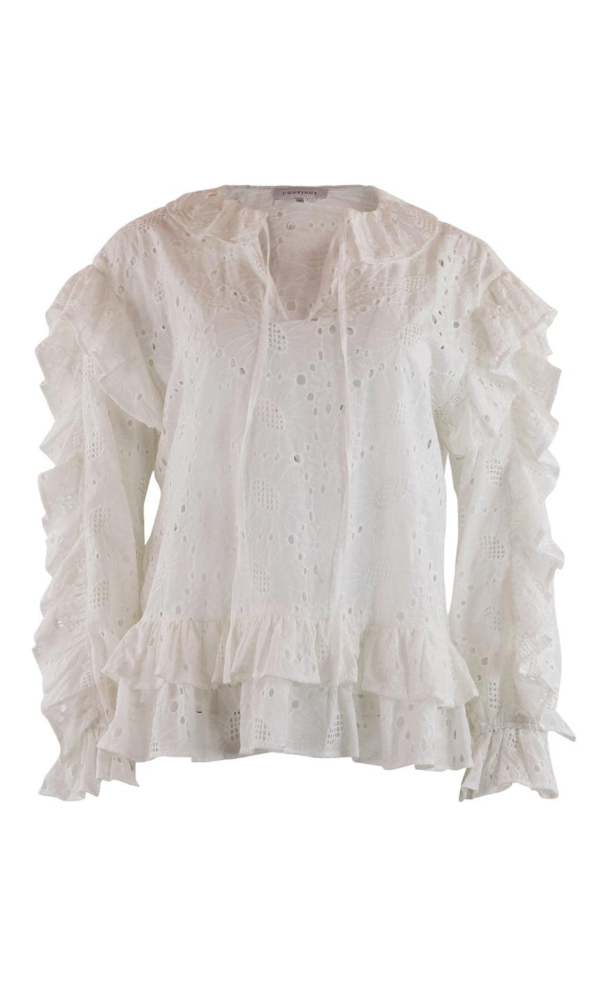 Continue Bluse Lee White