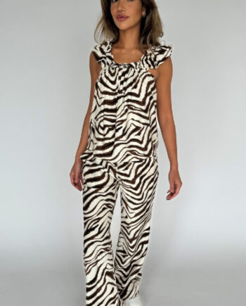 Continue Bukser Roberta Zebra