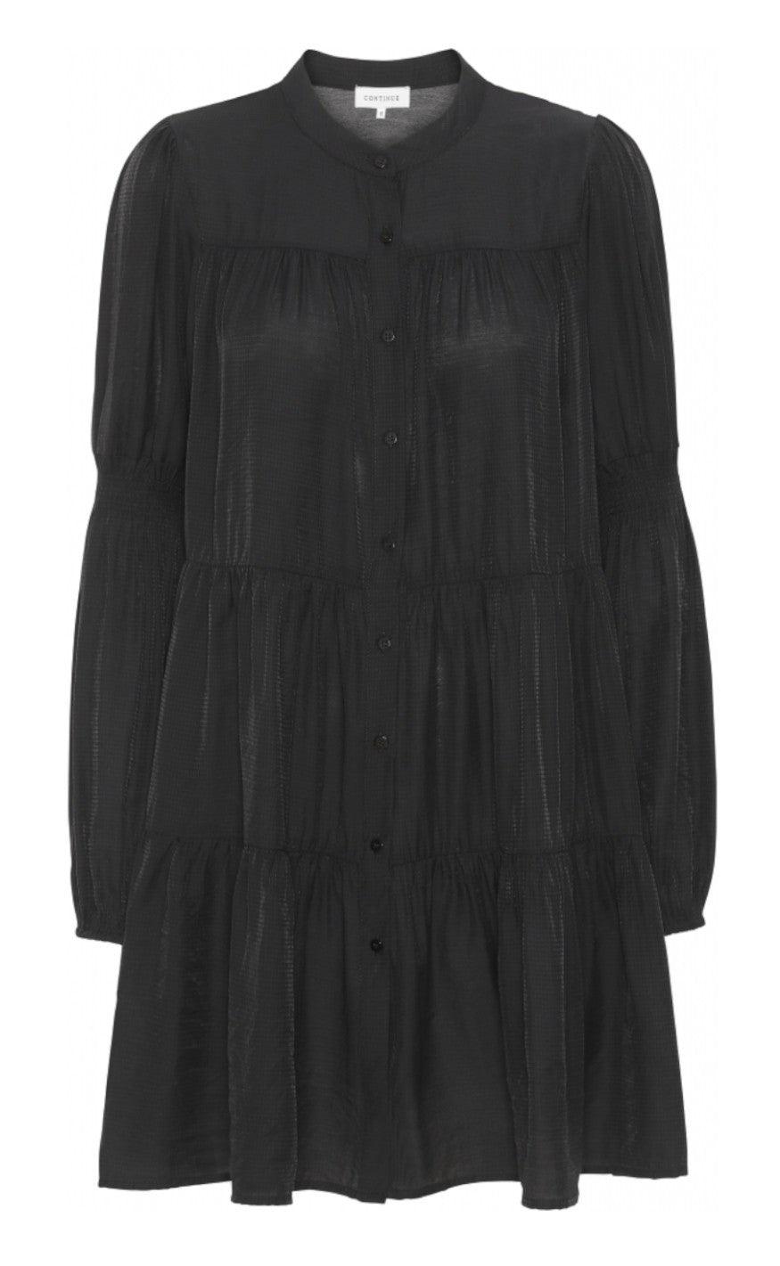 Continue Kjole Sanna Solid Black