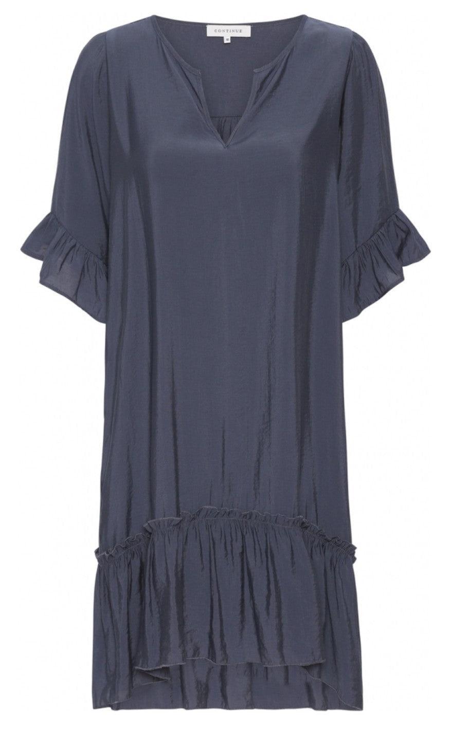 Continue Kjole Thyra Short Navy Blue