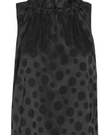 Continue Top Liva Dot Black