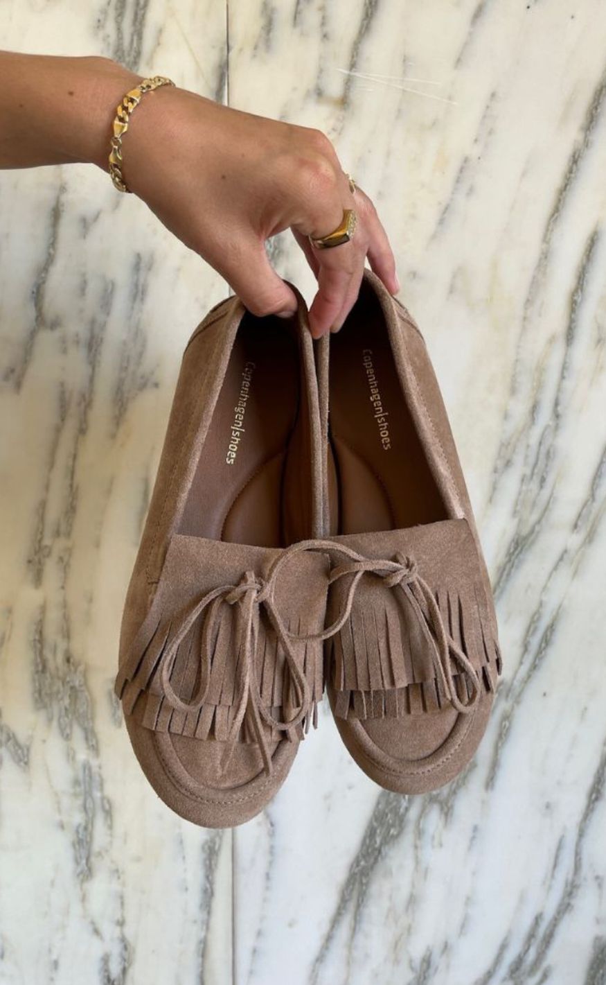 Copehagen Shoes Loafers La Boheme Biscuit