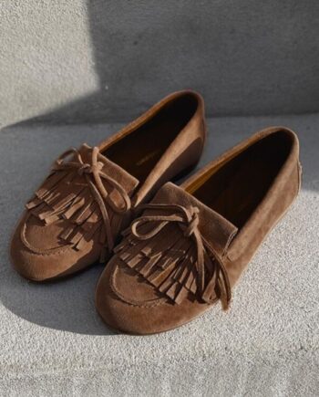 Copehagen Shoes Loafers La Boheme Cognac Suede