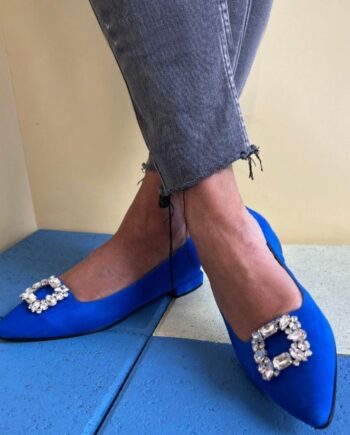 Copenhagen Shoes Ballerina Fairytales Electric Blue