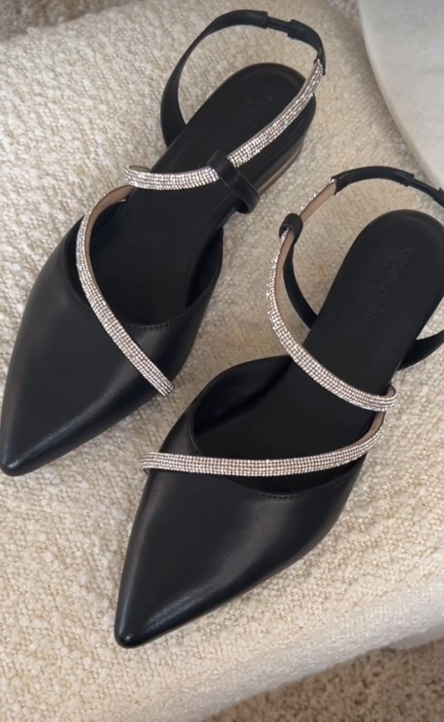 Copenhagen Shoes Ballerina Femini Black