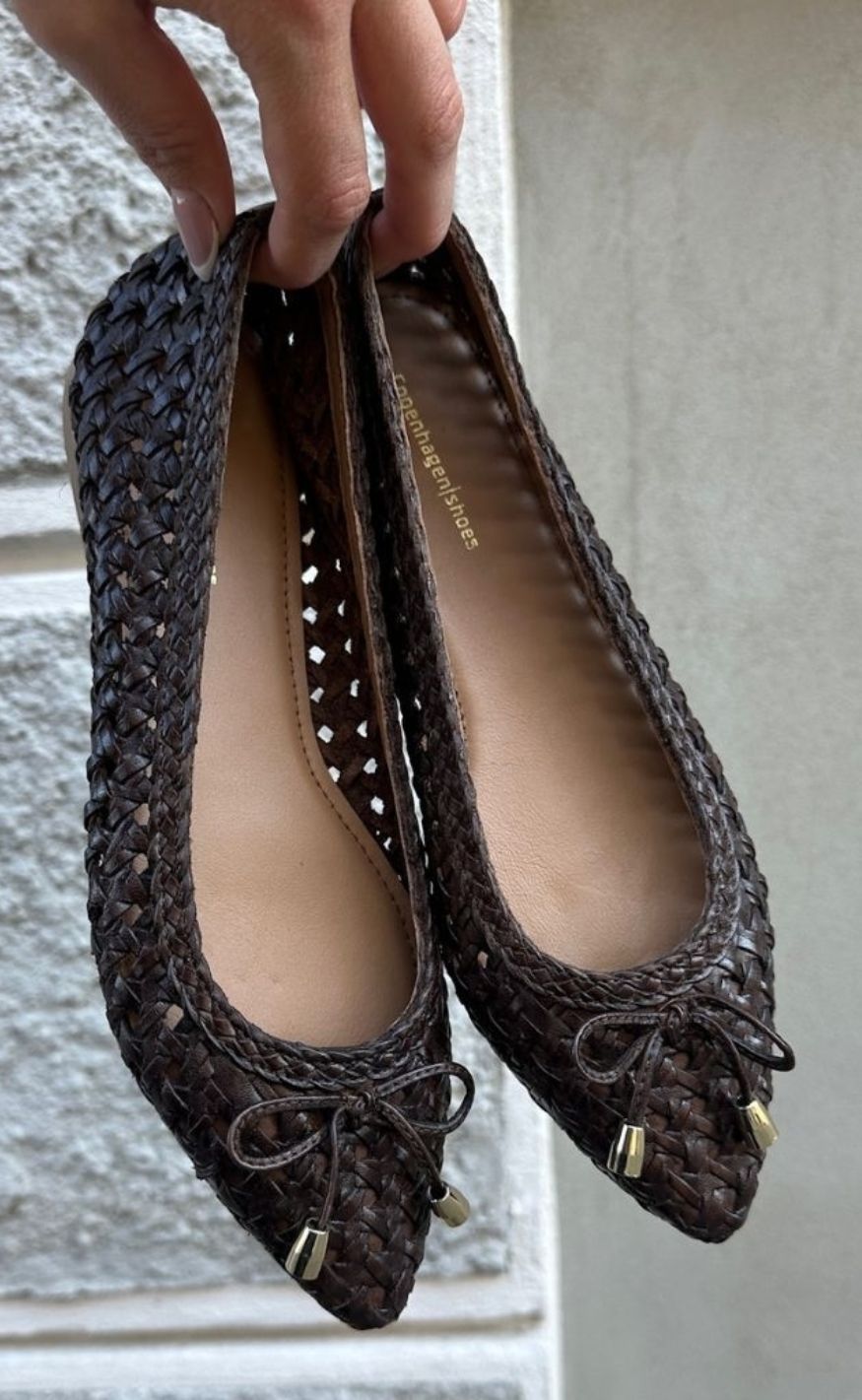Copenhagen Shoes Ballerina On My Love Dark Brown