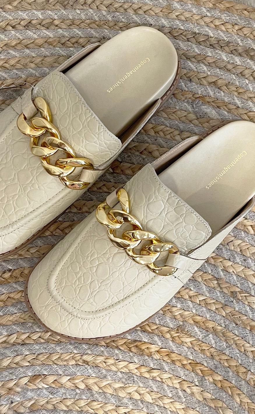Copenhagen Shoes Loafers Dollar Limited Edition Beige