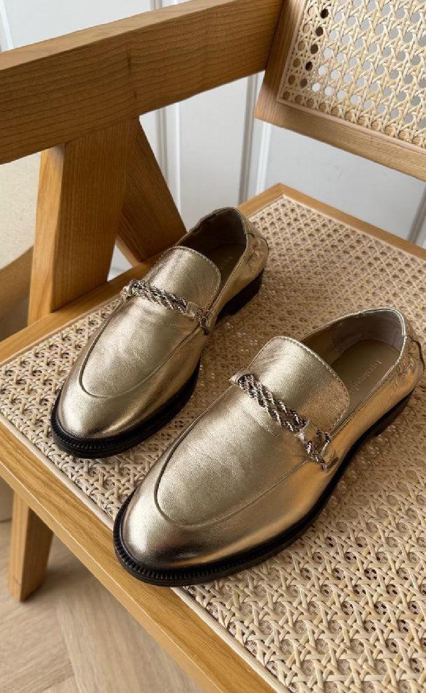 Copenhagen Shoes Loafers Love And Walk Platino