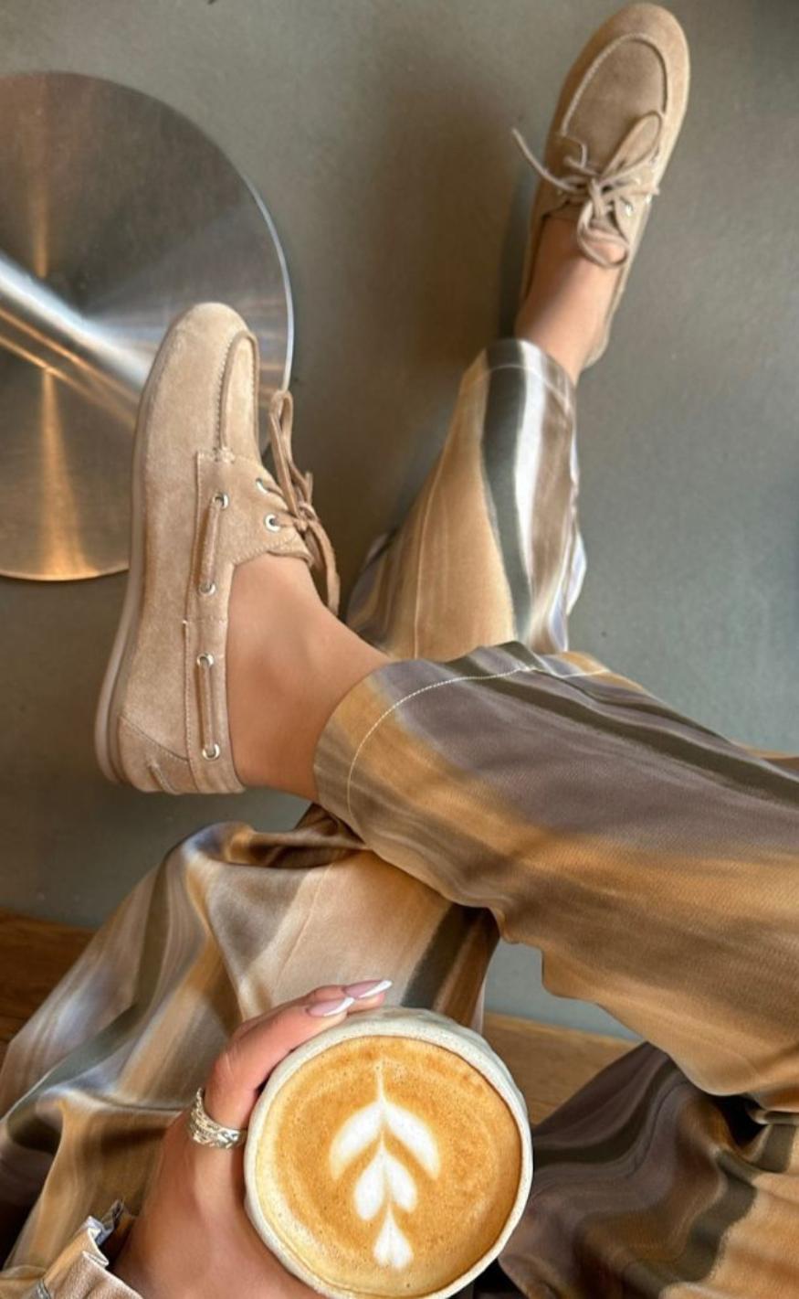 Copenhagen Shoes Loafers Savannah Light Beige