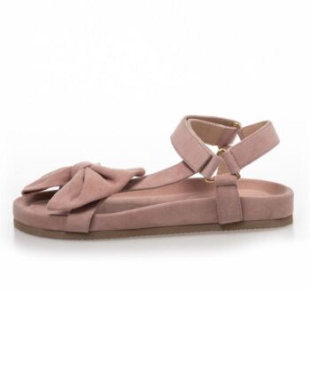 Copenhagen Shoes Sandaler By Josefine Valentin Sky And Diamonds Suede Papaya