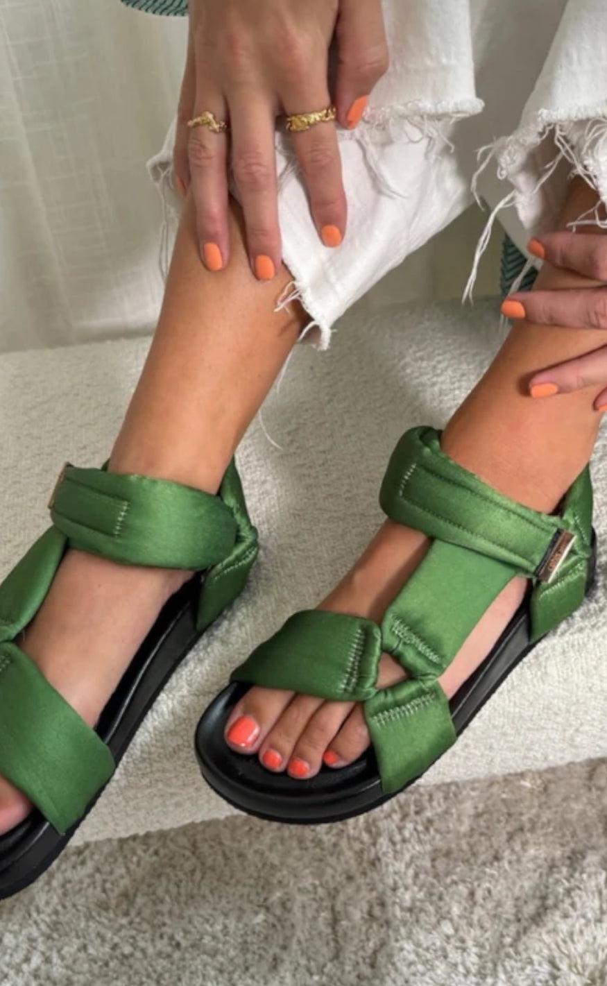 Copenhagen Shoes Sandaler Carrie Green