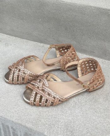 Copenhagen Shoes Sandaler Endless Love Gold