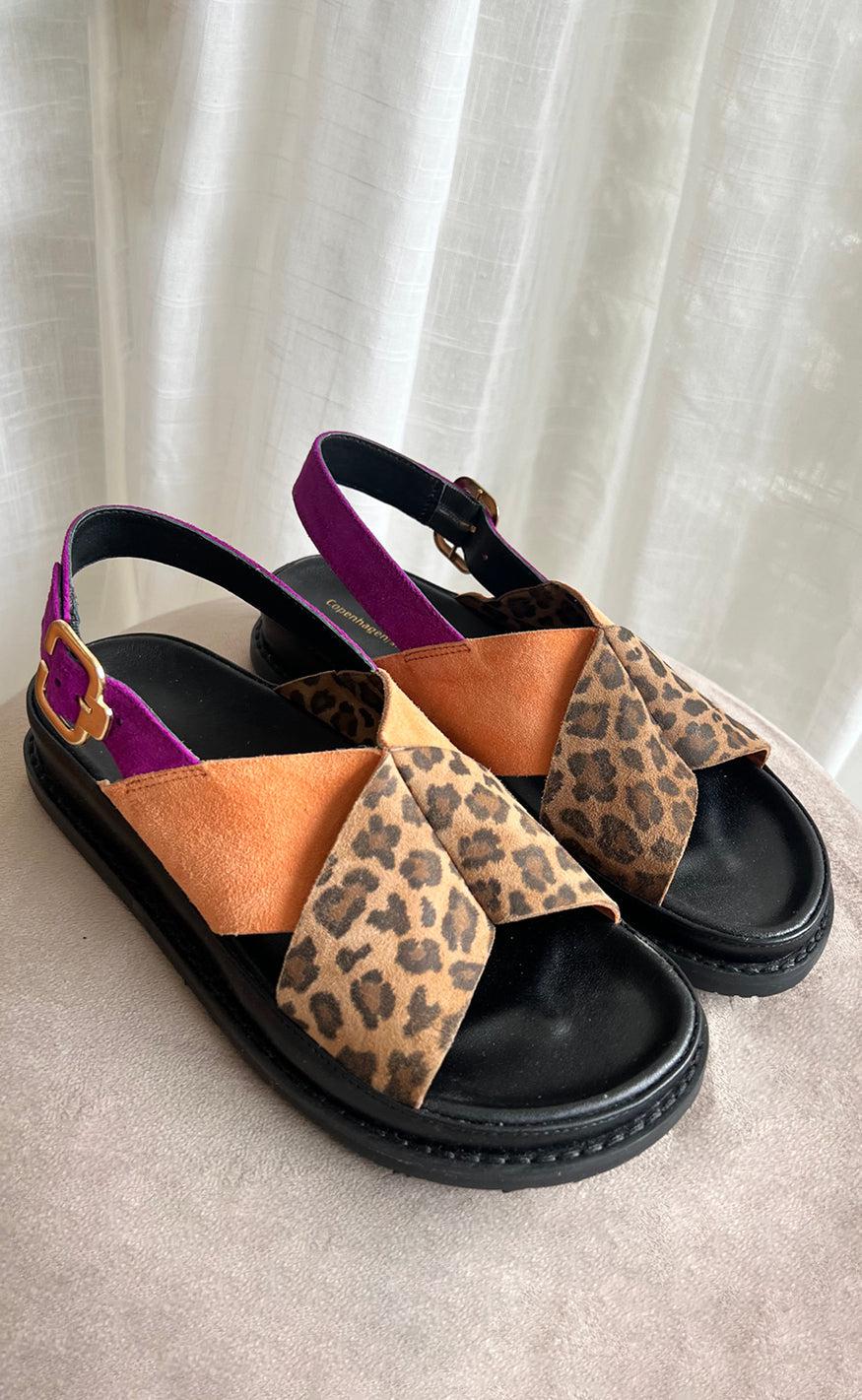 Copenhagen Shoes Sandaler New Stronger Leo Orange