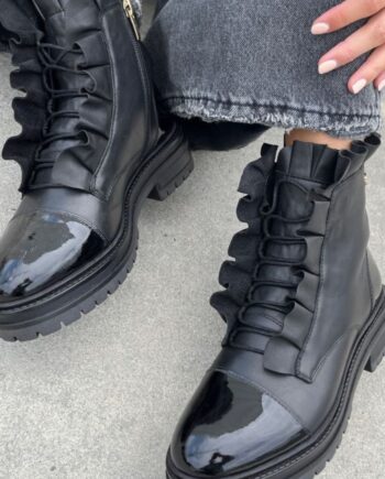 Copenhagen Shoes Støvle Pretty Black Patent