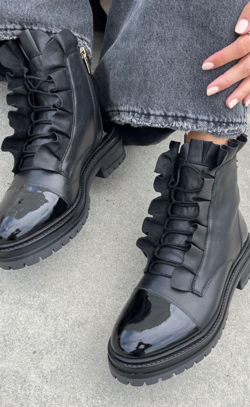 Copenhagen Shoes Støvle Pretty Black Patent