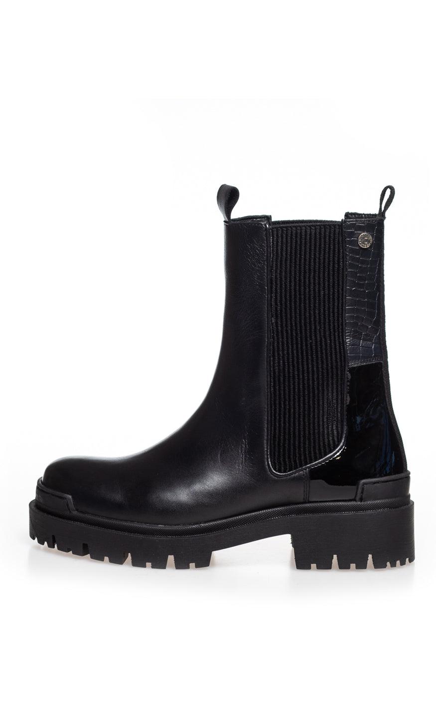 Copenhagen Shoes Støvler Day Dreaming Black    Patent Heel