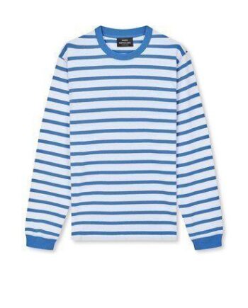 Cotton Jersey Stripe Frode Tee Ls