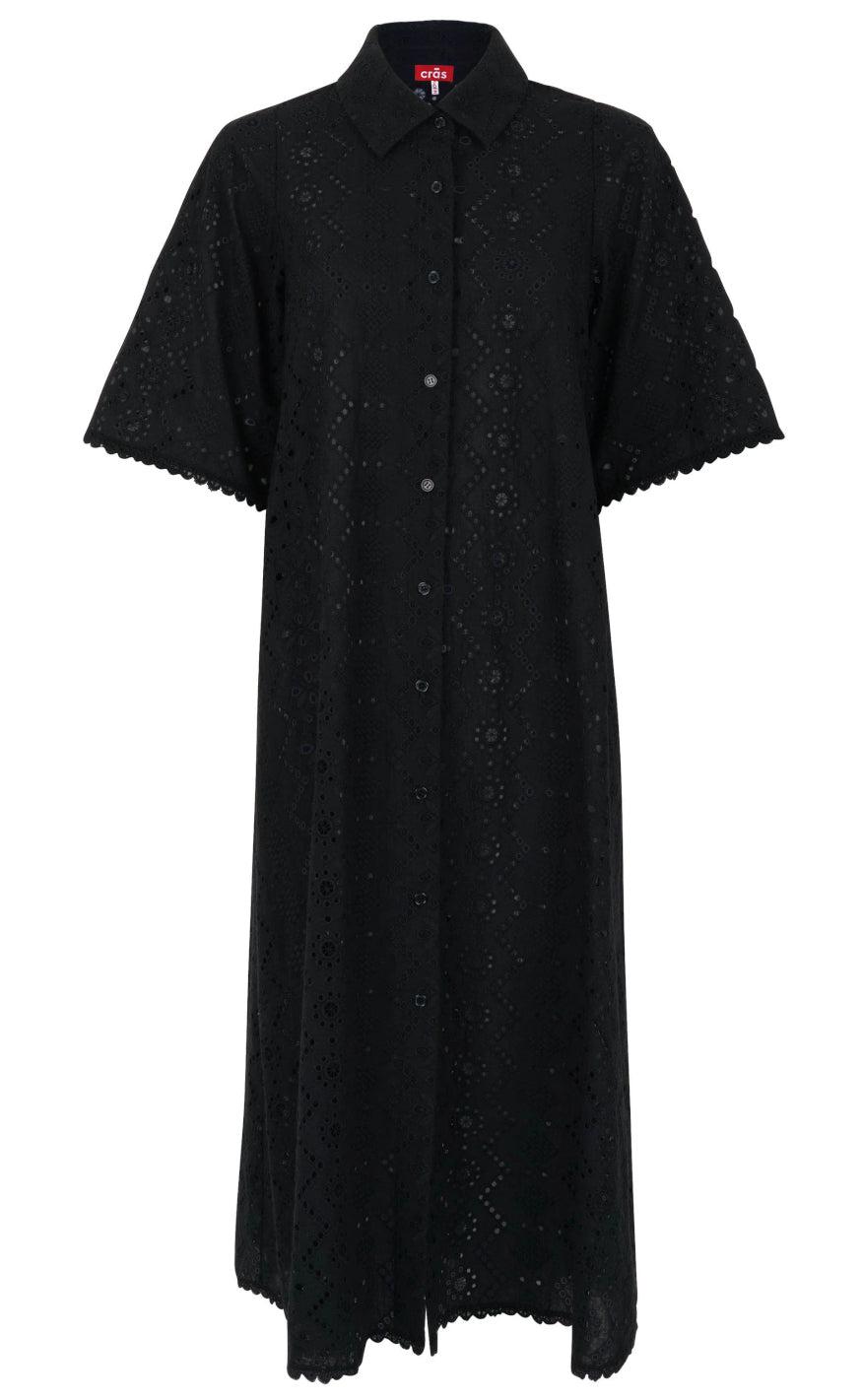 Cras Kjole Lacy Black