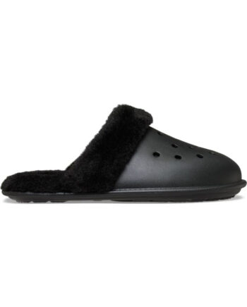 Crocs Træsko Classic Fuzz Scuff Black