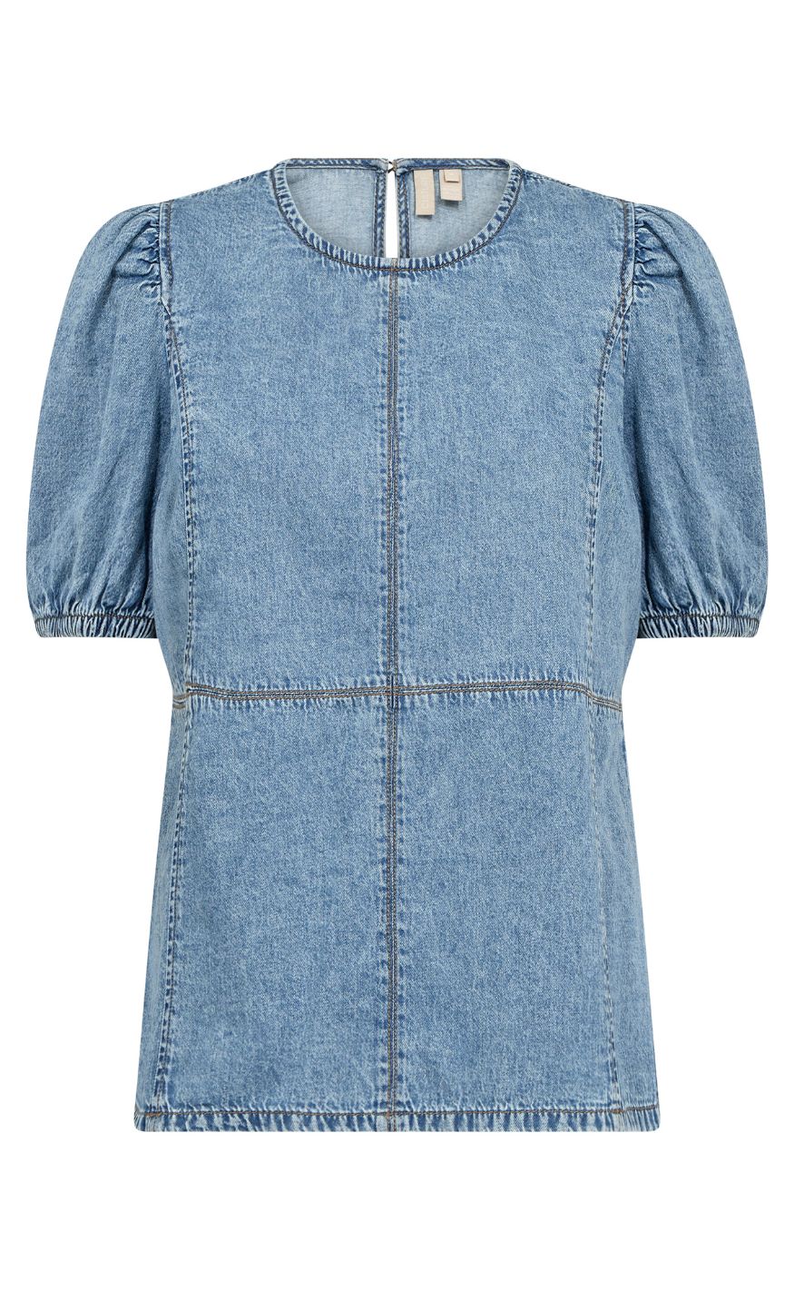 Culture Bluse Adele Arpa Blue Stone Wash