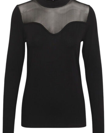 Culture Bluse Grace Mesh Black