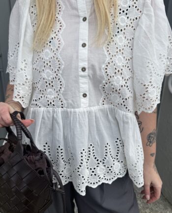 Culture Bluse Hawaii Spring Gardenia