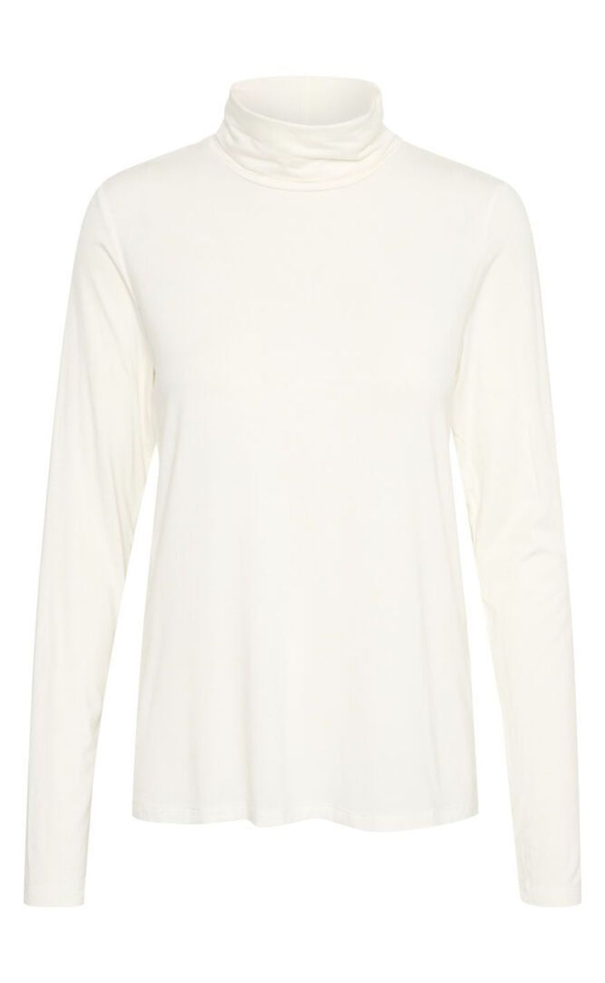 Culture Bluse Poppy Rollneck Spring Gardenia