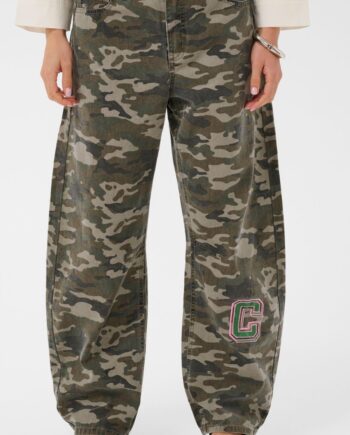 Culture Bukser Camilja Barrel Camouflage