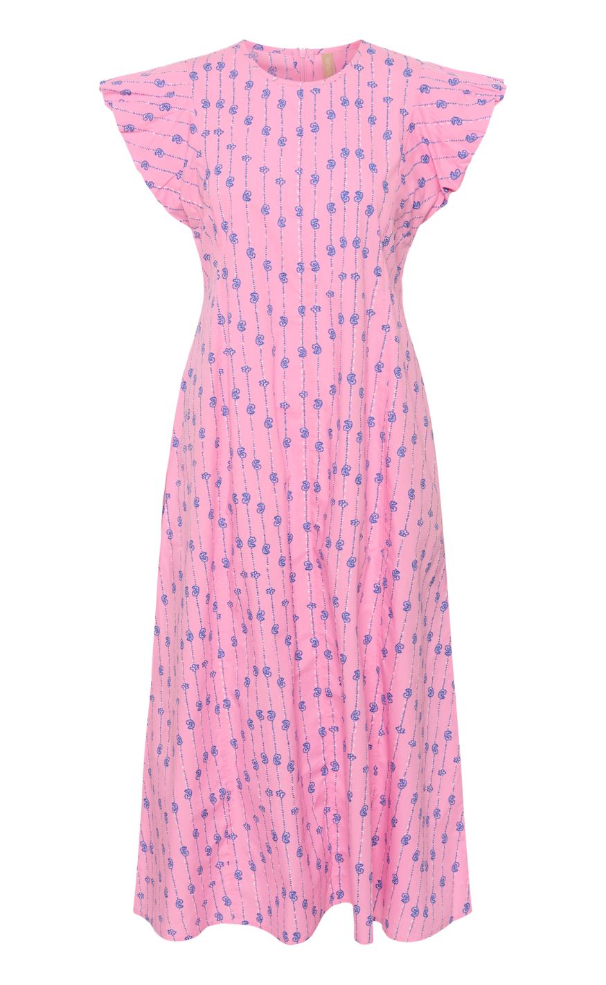 Culture Kjole Marco Olena Begonia Pink Nautical Blue