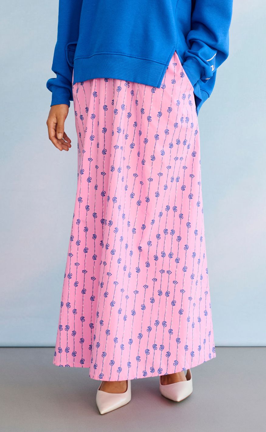 Culture Nederdel Marco Olena Begonia Pink Nautical Blue
